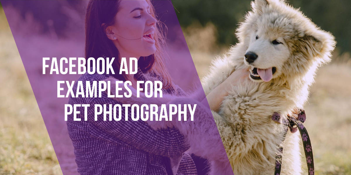 Facebook Ad Examples for Pet Photography Marketing Resources for