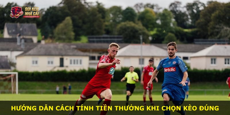 Hướng dẫn cách tính tiền thưởng khi chọn kèo đúng